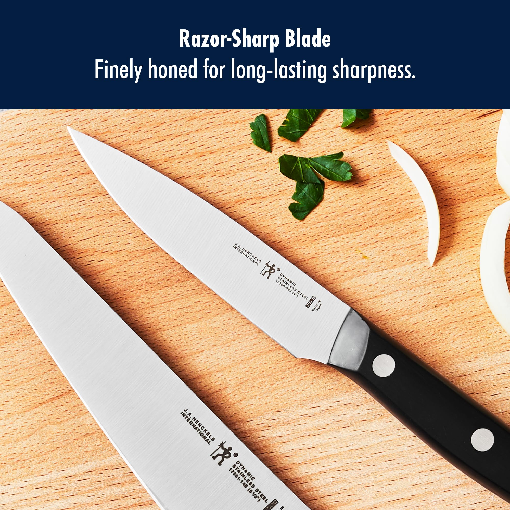 Amazon.com: HENCKELS Dynamic Razor-Sharp 2-pc Compact Chef Knife